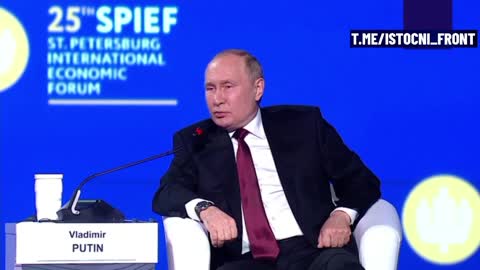 Vladimir Putin said that Russia does not threaten anyone with nuclear weapons
