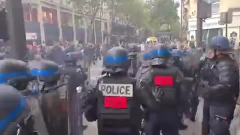 Protests in Paris