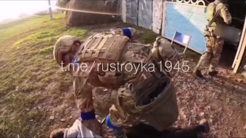 Brave fighters of the units of Ukraine are cleaning up the village of "collaborators"