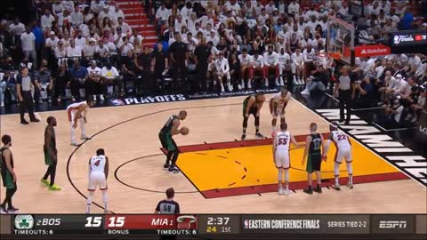 Miami Heat vs. Boston Celtics Game 5 Highlights 1st QTR | 2022 NBA Playoffs