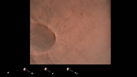 A Perfect Landing: Perseverance Rover's Mars Touchdown (NASAexploreres1282)