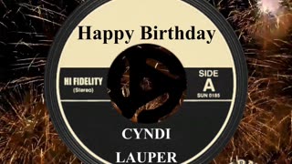 HAPPY BIRTHDAY CYNDI LAUPER