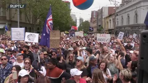 Australia: Melbourne protest takes aim at vaccine mandates, pandemic bill - 06.11.2021