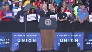 Biden gets mercilessly heckled in Wisconsin during his Labor Day speech