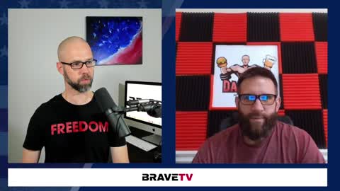 Jason Priest of Dad Bod Health on BraveTV and then the Promotion of America