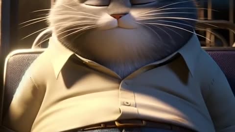 Ronaldo cat story #animated #ai