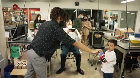 Young Boy Born Without Hand Plays Catch After Boffins 3D Print Him A Fully Functioning Prosthetic