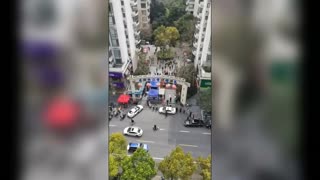 Chinos protestan ante la política de "tolerancia cero" a la covid-19