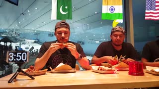 Buffalo Wild Wings 🥵🥵 Blazin' Wings Challenge 🔥🔥 | Mall Of Emirates | Rizzy Challenger