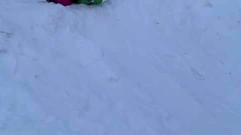 Playing a sled