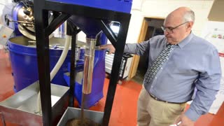 Wolverhampton coffee roaster demonstrates his trade