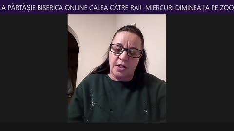 ELENA MURGU -HRISTOS MARELE PREOT- BISERICA INTERNAȚIONALĂ CALEA CĂTRE RAI PĂRTĂȘIE WHCM