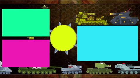 Military tank cartoon. Monster Truck Cartoon. Tank animation tanks for kids. Tank vs tank.