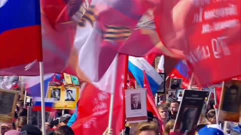 Massive Immortal Regiment march took place in Moscow 1mln people