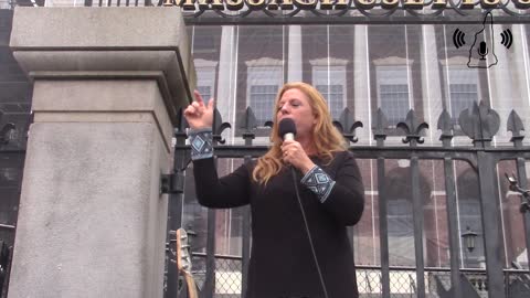 #NHVOICE NURSE TERESE GRINNELL SPEAKS AT BOSTON RALLY 9-17-21