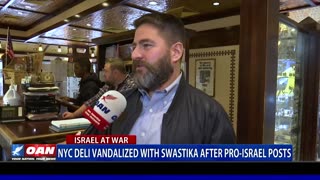 NYC Deli Vandalized With Swastika After Pro-Israel Posts