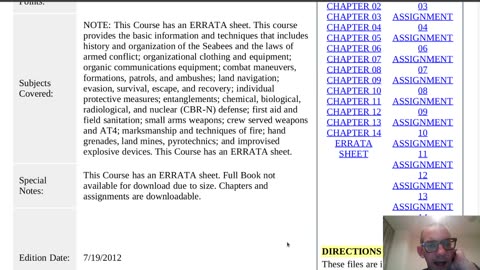 Summary of NAVEDTRA 14234A - Seabee Combat Handbook, Volume 01