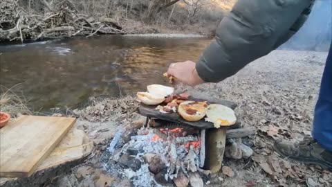 cooking outdoor #cooking #outdoors #camping #bushcraft #survival #campingfood #foryou