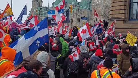 FREEDOM CONVOY 2022 - PARLIMENT HILL