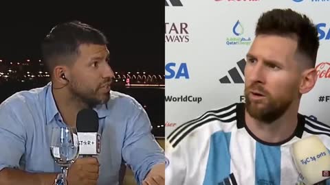 AGÜERO Revela a Quien MESSI Le Dijo QUE MIRA BOBO