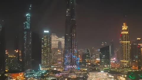 Burj Khalifa Night Views