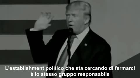 Trump Parla del Governo Ombra Mondiale