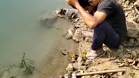 Water drinking in Beautiful River,
