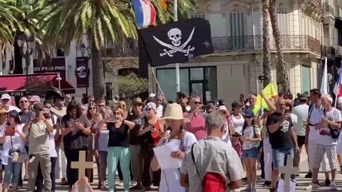 Toulon : Manifestation des soignants