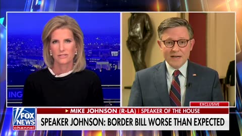 'I Mean Dead On Arrival': Mike Johnson Doubles Down On Blocking Border Bill