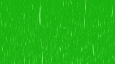 rain chroma key