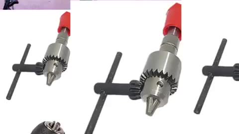 Free easy DIY Handheld Drill Chuck For Drilling