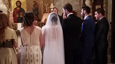 Bat flies into church during wedding ceremony