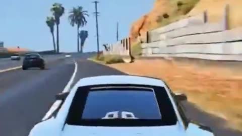 GTA V LUXURY CAR CRASH SCENE #5