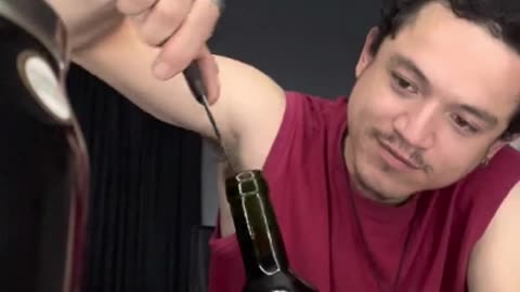 How To Open A Wine Bottle Using Fire