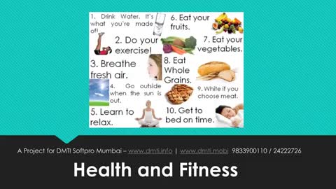 Health and fitness