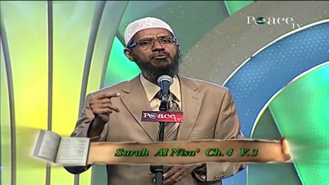 Doubts of Non Muslims| Why is a Man allowed to Marry 4 Wives in Islam? Dr Zakir Naik