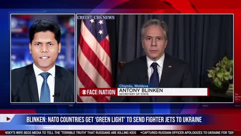 Blinken: NATO Countries Get ‘Green Light’ to Send Fighter Jets to Ukraine