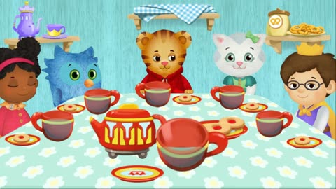Tea party with friends - Game For Kids - Dialy Kids
