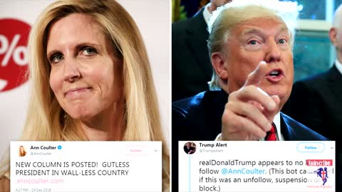 Ann Coulter Praises President Trump For His Work On COVID-19