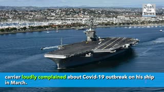Navy upholds firing of USS Roosevelt Capt. Brett Crozier