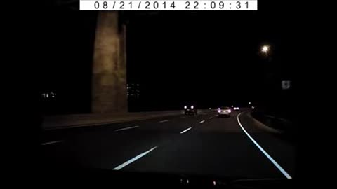 Meteor over Toronto's Don Valley Parkway - 21 Aug 2014