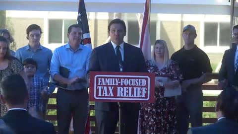Ron DeSantis Takes Action in Light of Bidenflation With Tax Relief Proposals for Florida Families