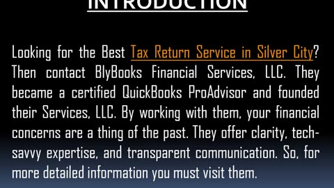 The Best Tax Return Service in Silver City