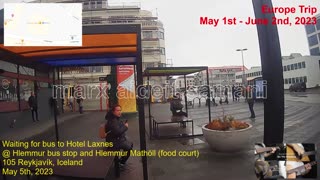 May 5th, 2023 25a Hlemmur bus stop, Laugavegur 107, 105 Reykjavík, Iceland