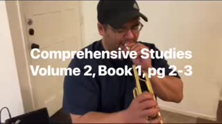 Trumpet comprehensive Studies vol2 (key studies); bk1 (c Major); pg2-3