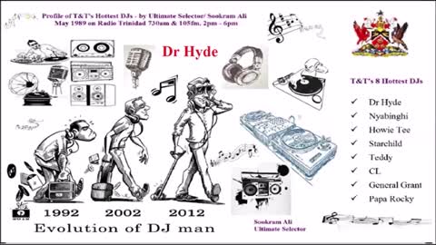 Dr Hyde. Profile of T&T's Hottest DJs. Ultimate Selector Sookram Ali