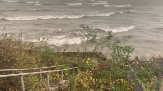 Stormy Weather Over Lake Erie OHIO