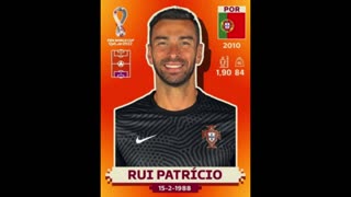 FIFA PANINI WORLD CUP 2022 NATIONAL FOOTBALL TEAM OF PORTUGAL