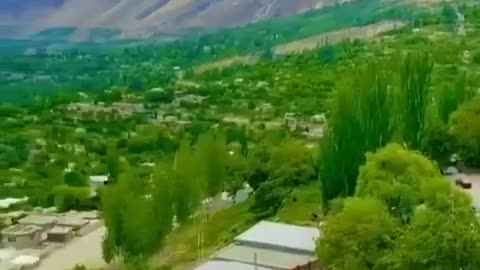 Hunza valley in Pakistan