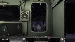 EMD SD40T-2 Locomotive "Winter Deliveries Soldier Summit" | Train Simulator 2019 Gameplay